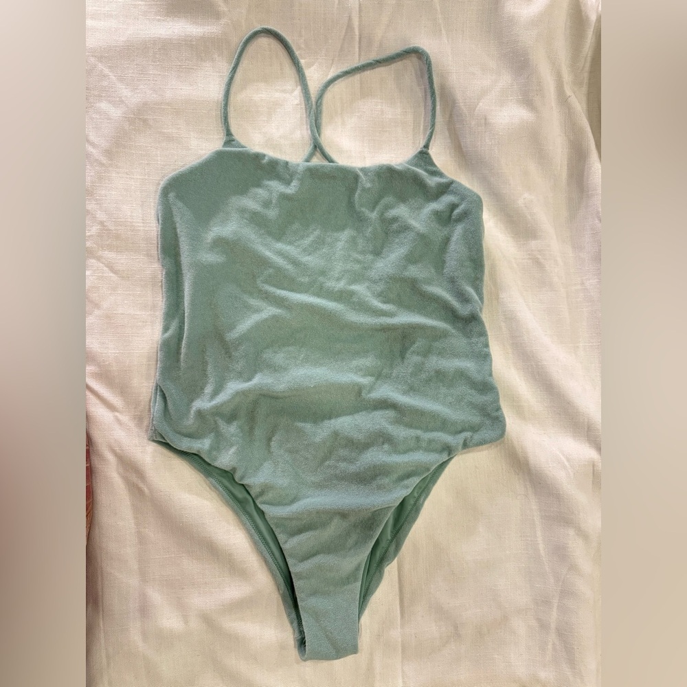 VS Swim Green One-Piece Swimsuit